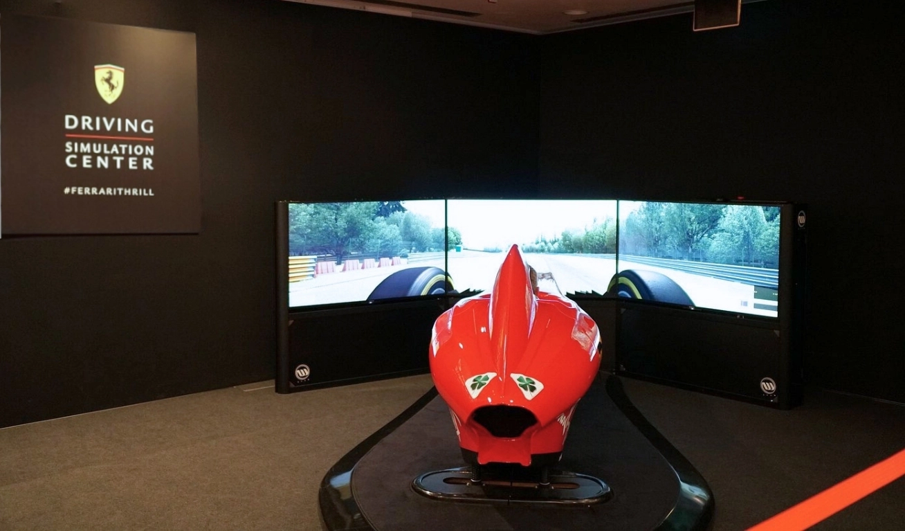 simulatore f1 museo ferrari maranello