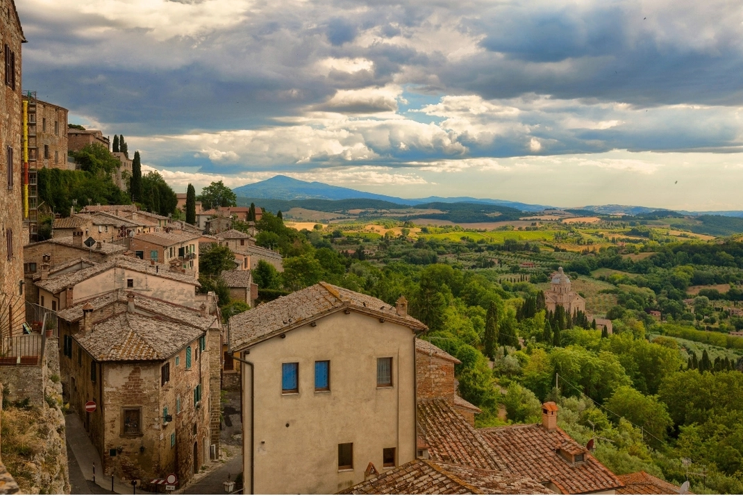 tour val d'orcia montepulciano scorcio