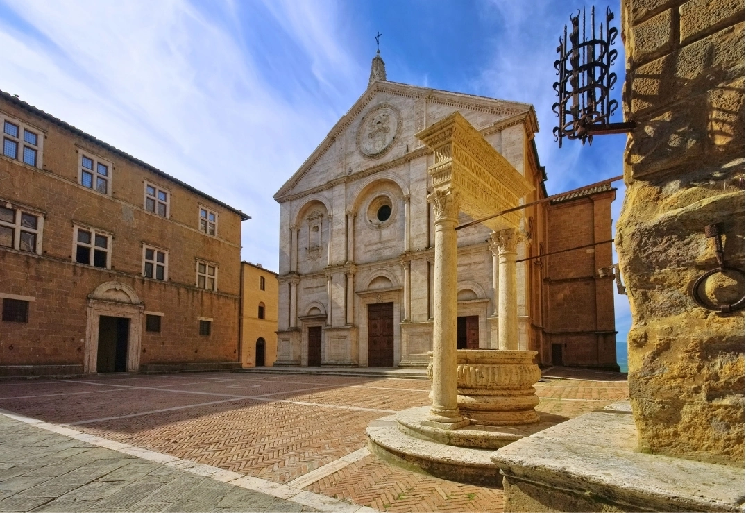 tour val d'orcia pienza piazza