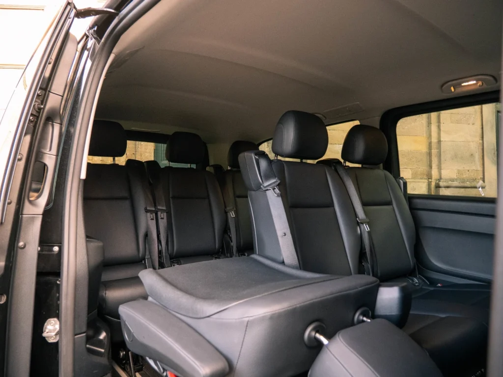 interno van mercedes