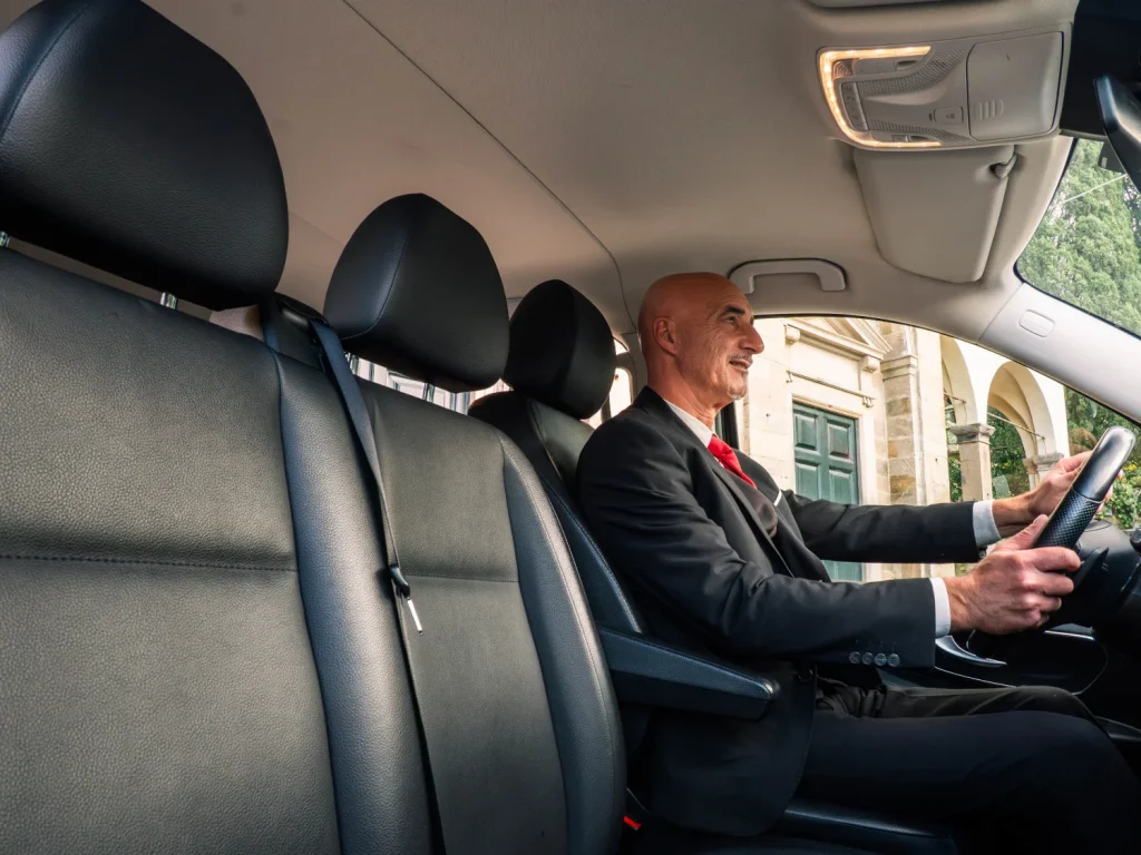 noleggio van con autista mercedes vito