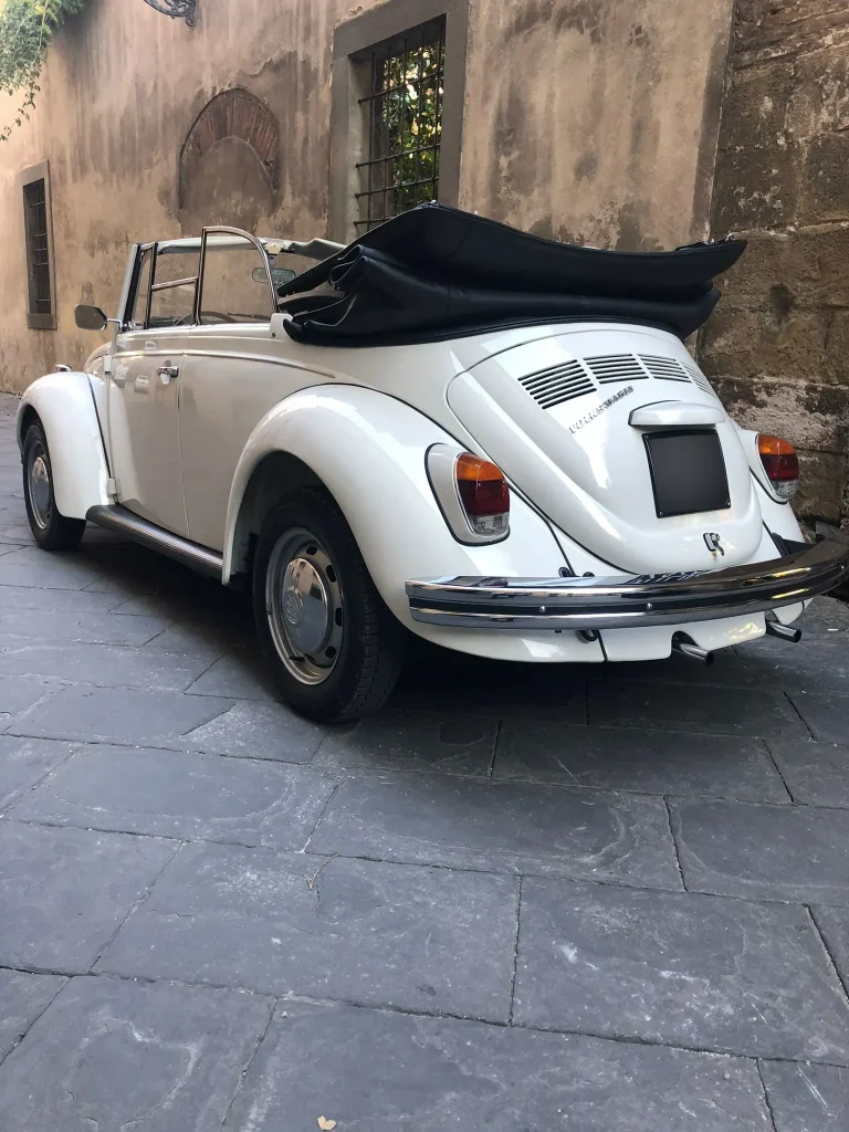 Maggiolino Cabrio noleggio matrimonio